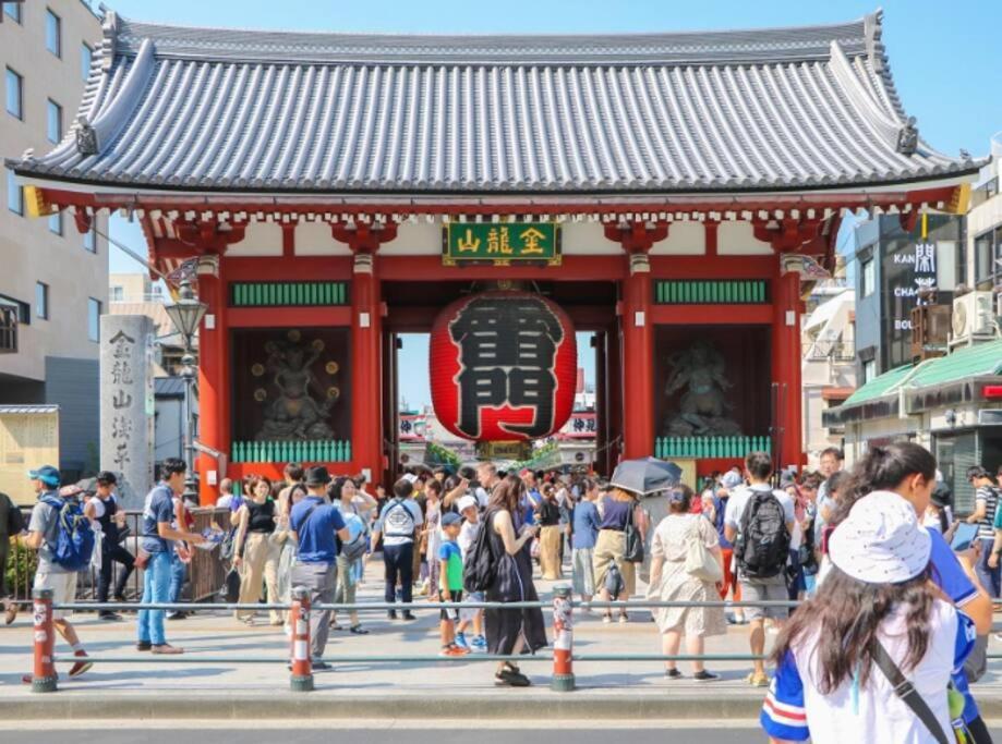 503 Oshiage Sta 3Mins Walk! Wi-Fi & Elevator 4Pax Apartment Tokyo Exterior photo