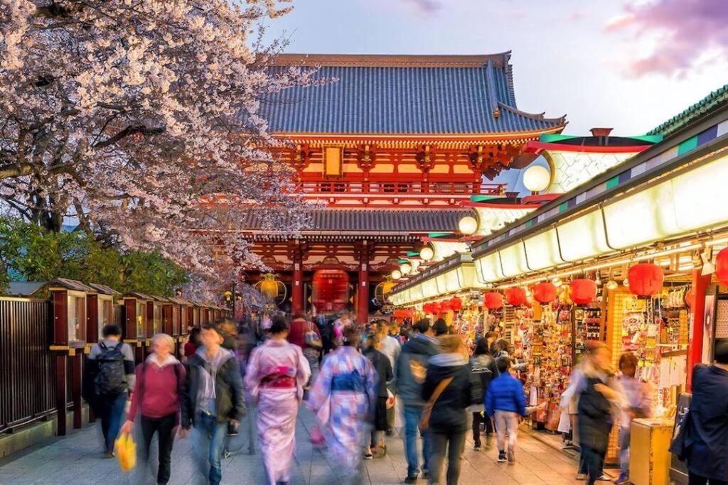 503 Oshiage Sta 3Mins Walk! Wi-Fi & Elevator 4Pax Apartment Tokyo Exterior photo
